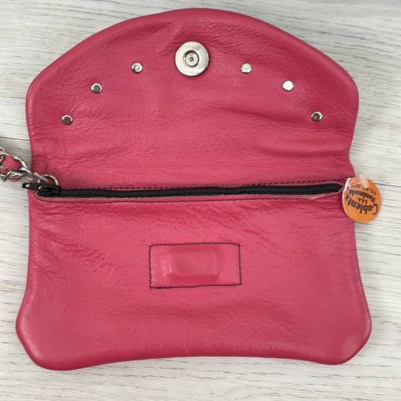 NWT Coblentz U.S.A Handmade Leather Wristlet - Picture 4 of 14